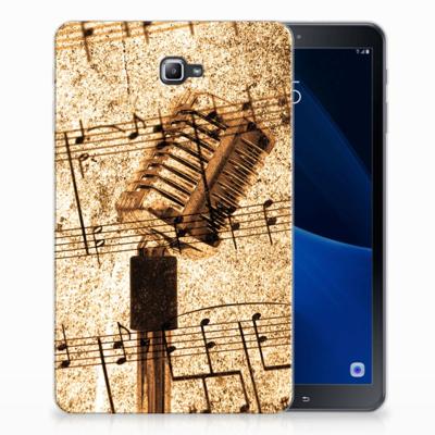 Samsung Galaxy Tab A 10.1 Tablet Backcover met foto Bladmuziek