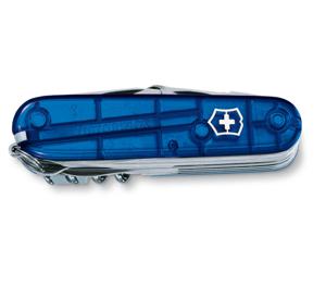 Victorinox SwissChamp 1.6795.T2 Zwitsers zakmes Aantal functies 33 Blauw (transparant)