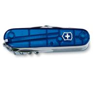 Victorinox SwissChamp 1.6795.T2 Zwitsers zakmes Aantal functies 33 Blauw (transparant)