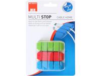 Max Hauri AG Cable Home 135359 kabelbeheersysteem Bureau Kabelklem Blauw, Groen, Rood 3 stuk(s) - thumbnail