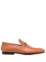 Gucci mocassins Horsebit en cuir - Marron