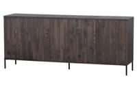 New Gravure dressoir Woood Exclusive 200 cm - essen - espresso