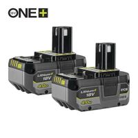 Ryobi RB1840X2 | ONE+ 18V 4.0Ah Lithium+ accu twinpack 5133005304