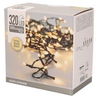 Kerstverlichting extra warm wit buiten 320 lampjes 2400 cm    -