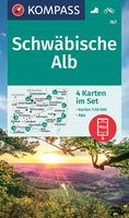 Wandelkaart 767 Schwäbische Alb | Kompass - thumbnail