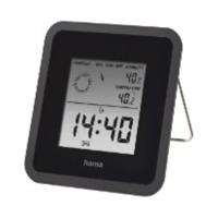 Hama Thermo- en hygrometer Zwart - thumbnail