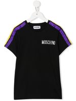 Moschino Kids t-shirt en coton à logo imprimé - Noir - thumbnail