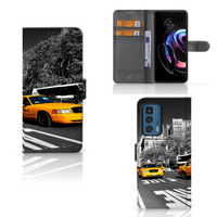 Motorola Edge 20 Pro Flip Cover New York Taxi