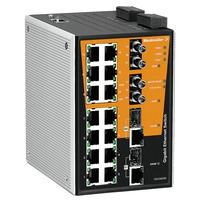 Weidmüller IE-SW-PL18MT-2GC14TX2ST Managed Gigabit Ethernet (10/100/1000) Zwart, Oranje