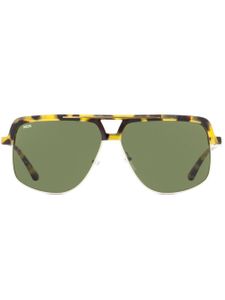 MCM lunettes de soleil 708 à monture pilote - Noir