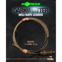 Korda Dark Matter Leader Heli Safe Leader 40LB 1M Gravel - thumbnail