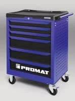 Promat Gereedschapswagen | TREND | B755xD465xH1030mm | 300 kg 6 laden | zonder uitrusting staalplaat - 4000871040 4000871040