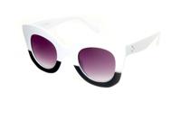 Kost zonnebril dames zwart/wit (H54)