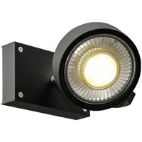 SLV 1000702 Wandlamp GU10 Zwart