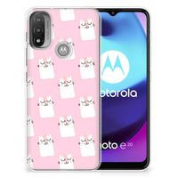 Motorola Moto E20 | E40 TPU Hoesje Sleeping Cats - thumbnail