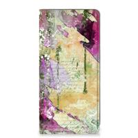 Bookcase Samsung Galaxy A71 Letter Painting