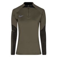 Nike Trainingsshirt Dri-FIT Strike Drill - Groen/Wit Dames