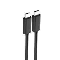 Ewent USB 2.0 USB-C naar USB-C aansluitkabel voor gegevensoverdracht en opladen, 1,8 m, zwart
