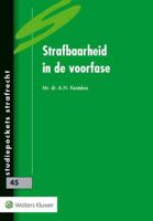 Strafbaarheid in de voorfase - A.N. Kesteloo - Hardcover (9789013133578)