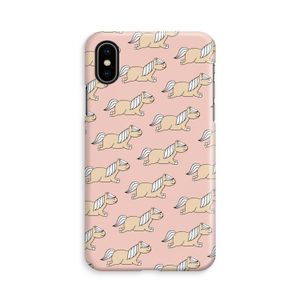 Ponys: iPhone X Volledig Geprint Hoesje