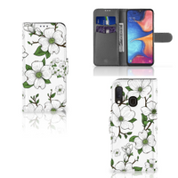 Samsung Galaxy A20e Hoesje Dogwood Flowers