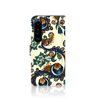 Wallet Case Sony Xperia 1 IV Barok Flower