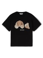 Palm Angels Kids Broken Bear cotton T-shirt - Noir - thumbnail