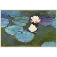 Wanddecoratie Art Facsimile 004 148x98cm op forex met blanke lijst landelijk