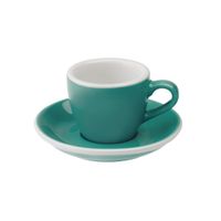 Loveramics egg espresso tas en ondertas (80ml) teal