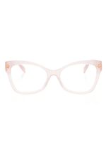 Stella McCartney Eyewear lunettes de vue à monture papillon - Rose - thumbnail