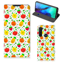 Motorola Moto G Pro Flip Style Cover Fruits - thumbnail