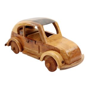 Houten Volkswagen Kever (25 x 11 cm)