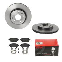 Remmenset, remschijf BREMBO, Remschijftype: Binnen geventileerd, Inbouwplaats: Vooras, u.a. für Suzuki, Fiat - thumbnail