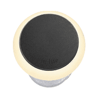 In-lite Indicatie inbouwspotje Puck 22 Dark 12 volt LED 10104175