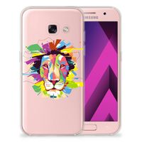 Samsung Galaxy A3 2017 Telefoonhoesje met Naam Lion Color - thumbnail