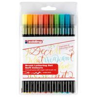 edding 10-delige Penseelbeletteringset zachte kleuren 1340