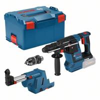Bosch accu-boorhamer met SDS plus GBH 18V-26F + GDE, L-BOXX
