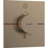 Hansgrohe Showerselect thermostaat inbouw voor 1 functie brushed bronze 15571140