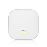 Zyxel NWA220AX-6E-EU0101F WiFi 6E (802.11axe) AXE5400 Dual-Radio AP, BandFlex draadloos design ondersteunt 6 GHz/5 GHz door configuratie, 6E Boost voor uitgebreid hoge bereik ,Zwart