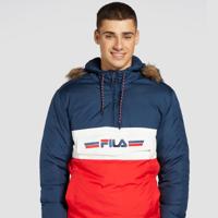 Fila Fila anoraks winterjas rood/blauw heren heren