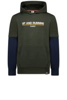 B.Nosy Jongens hoodie - Deep groen