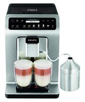 Krups Evidence Plus EA894T Volautomatische espressomachine, 19 warme dranken en aanpasbare instellingen, One-Touch dubbele cappuccino, aluminium koffiemolen, Titanium