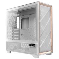 Antec Flux PRO Full Tower Gehard Glas Wit/Hout PC Gaming Case