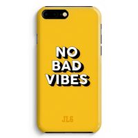 No Bad Vibes: iPhone 8 Plus Volledig Geprint Hoesje - thumbnail