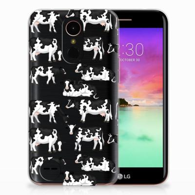 LG K10 2017 TPU Hoesje Koetjes LG K10 2017 TPU Hoesje Koetjes