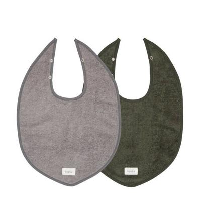 Koeka slab Dijon Organic - set van 2 donkergroen/grijs Koeka slab Dijon Organic - set van 2 donkergroen/grijs