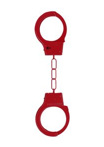 Metal Handcuffs - Red