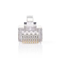 Netwerkconnector | RJ45 (8P8C) Male - 10 Stuks | Metaal [CCGB89302ME]