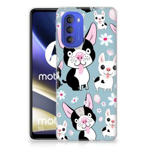 Motorola Moto G51 5G TPU Hoesje Hondjes