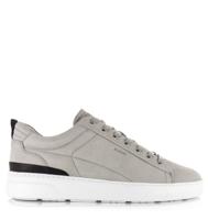 BLACKSTONE Blackstone - Jake | Light Grey Grijs Nubuck Lage sneakers Heren